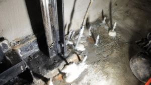 what is concrete leak injection